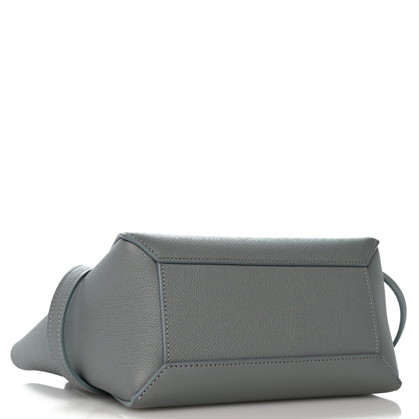 Grained Calfskin Nano Belt Bag Celadon