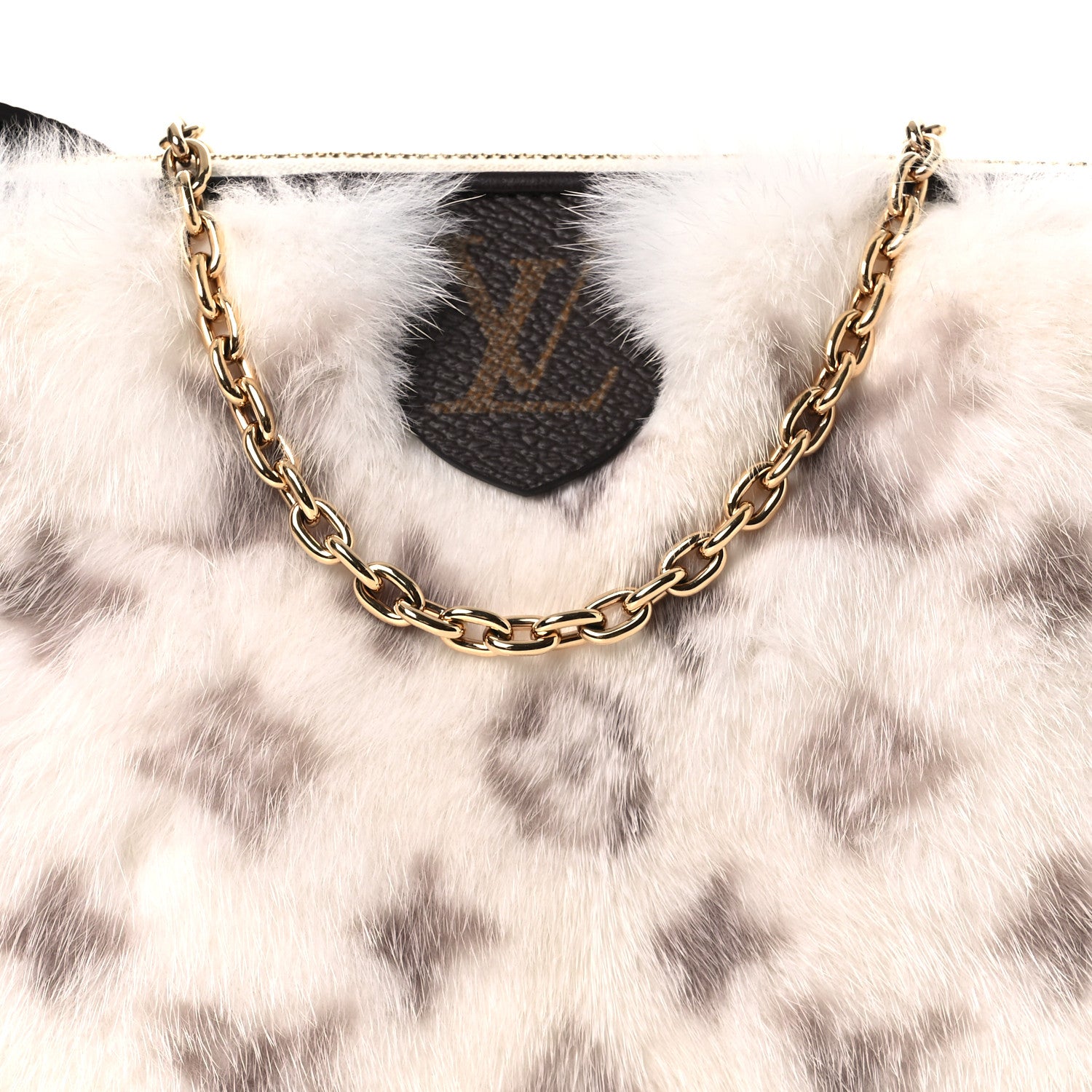 Louis Vuitton Monogram Mink Neo Pochette Milla Vision White 7 of 9