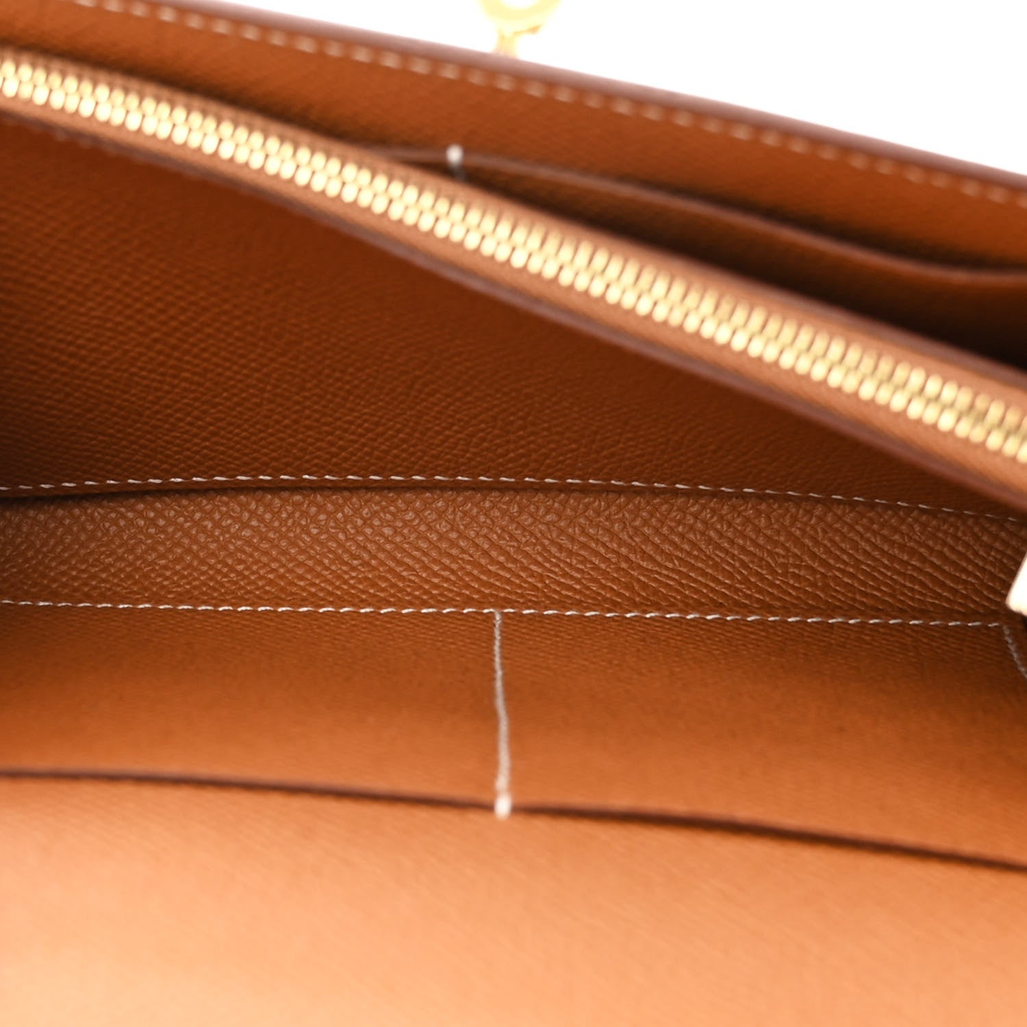 Hermes Epsom Kelly Wallet To Go Gold 6 of 11