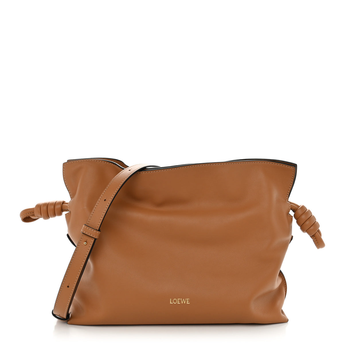 Loewe Nappa Medium Flamenco Knot Bag Warm Desert 1 of 11