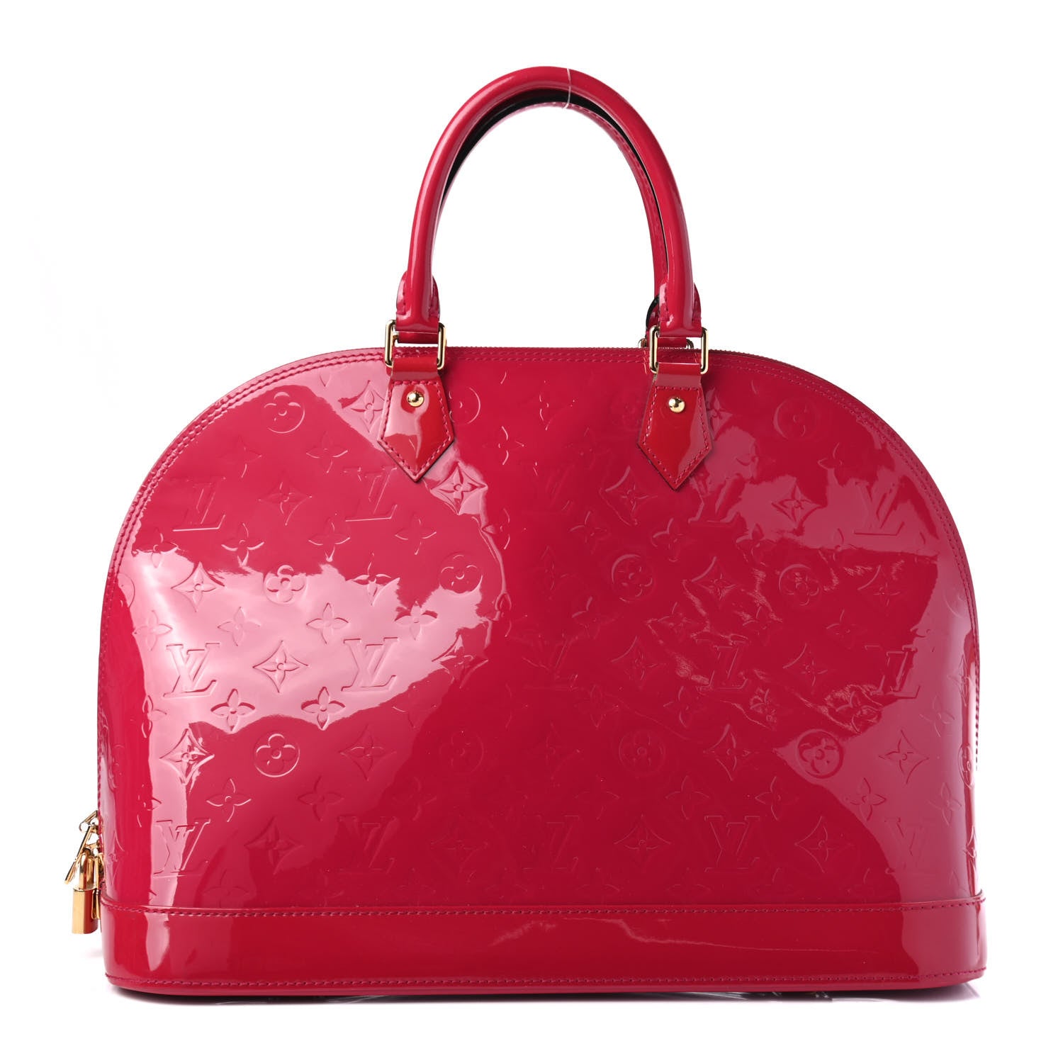 Louis Vuitton Vernis Alma GM Rose Indien 1 of 4