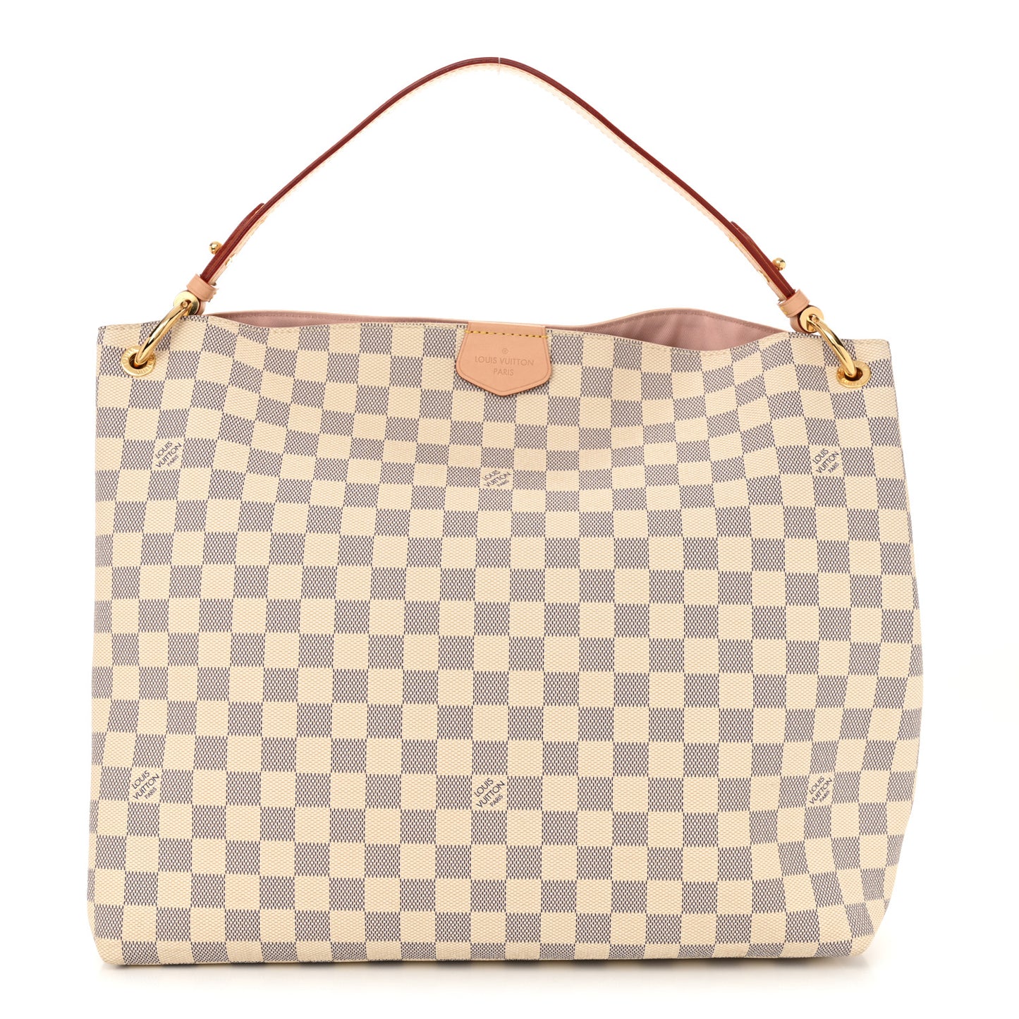 Damier Azur Graceful MM Rose Ballerine