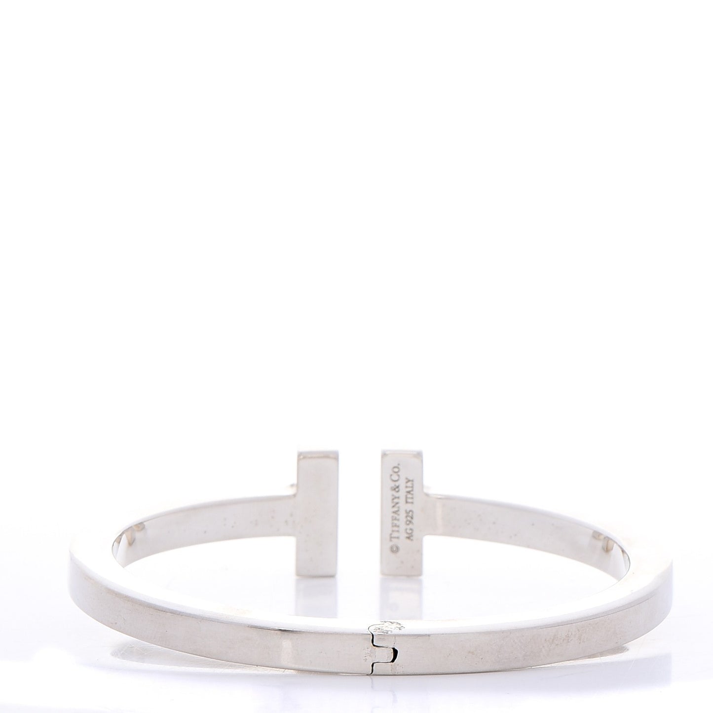 Sterling Silver T Square Bracelet