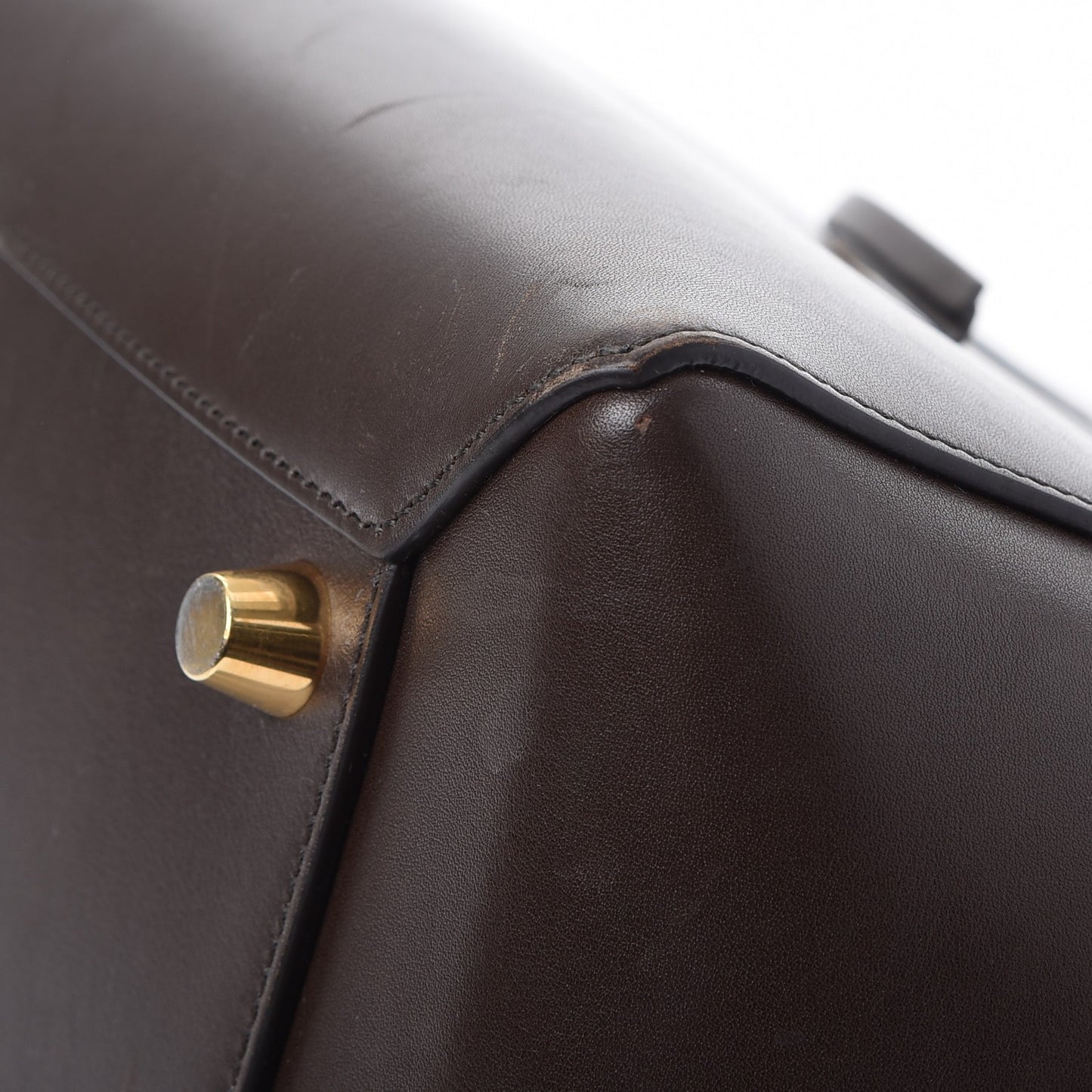 Supersoft Calfskin Mini Belt Bag Wood
