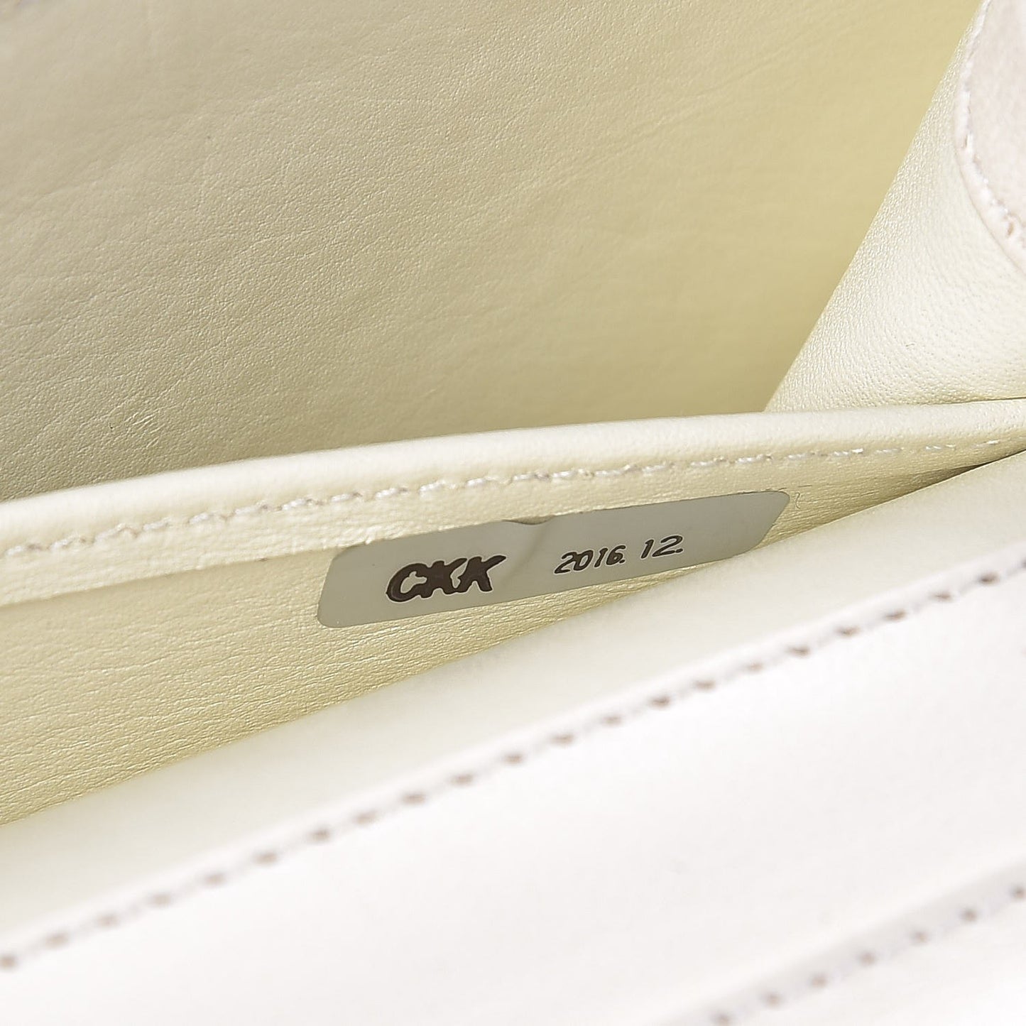 Lambskin Quilted Mini Flap White