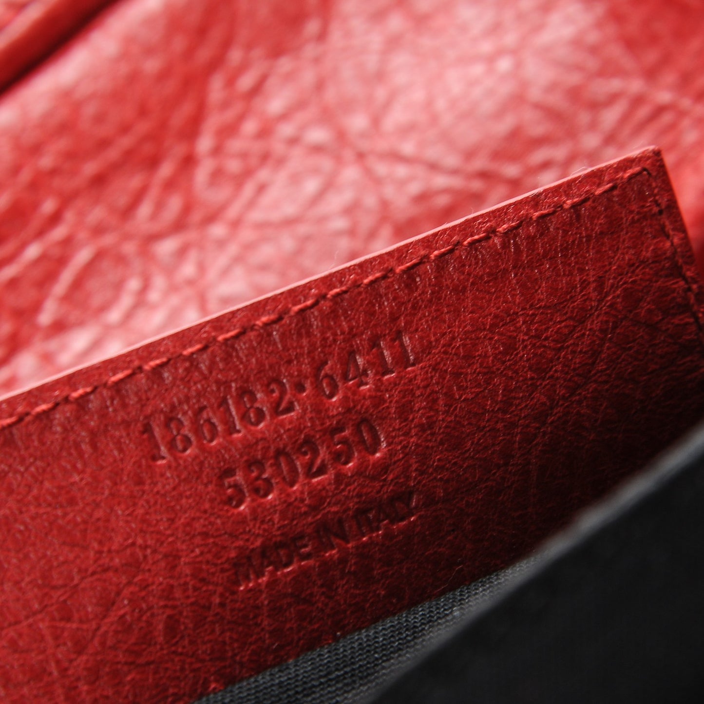 Agneau Giant 21 Rose Gold Hardware Envelope Clutch Rouge Coquelicot