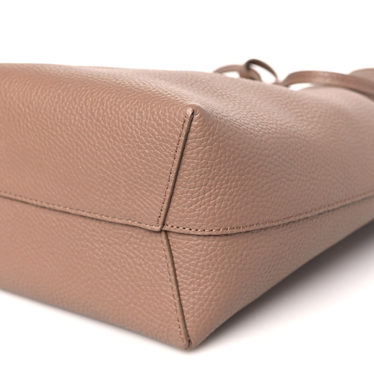 MANSUR GAVRIEL Pebbled Calfskin Soft Mini Bucket Bag Biscotto