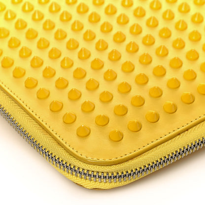 Christian Louboutin Calf Spiked Cris iPad Case Yellow 11 of 16