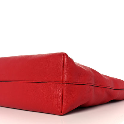 Prada Vitello Phenix Tote Rosso 6 of 10