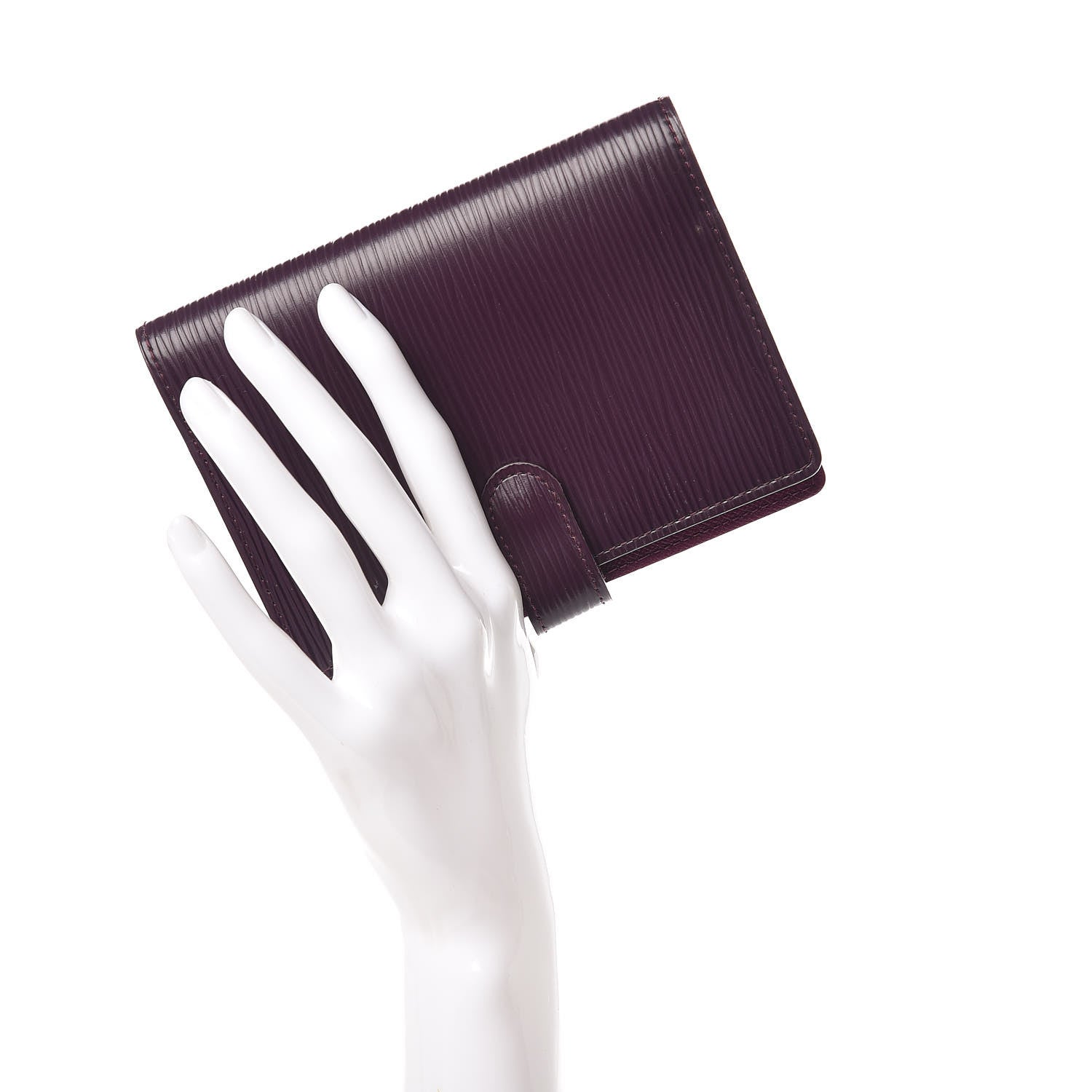 Louis Vuitton Epi Small Ring Agenda Cover Cassis 2 of 9