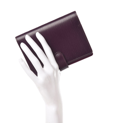 Louis Vuitton Epi Small Ring Agenda Cover Cassis 2 of 9