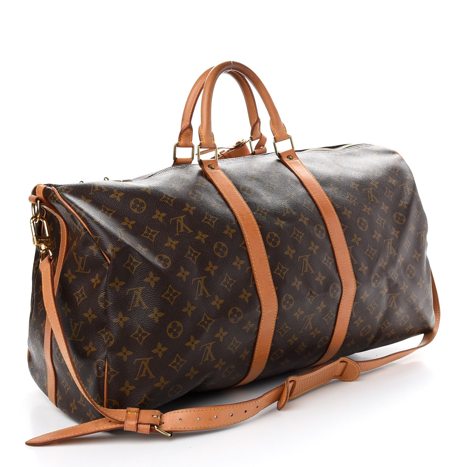 Louis Vuitton Monogram Keepall Bandouliere 55 3 of 12