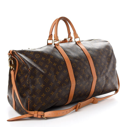 Louis Vuitton Monogram Keepall Bandouliere 55 3 of 12