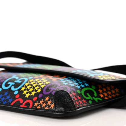 Gucci GG Supreme Monogram Psychedelic Slim Belt Bag Black 10 of 10