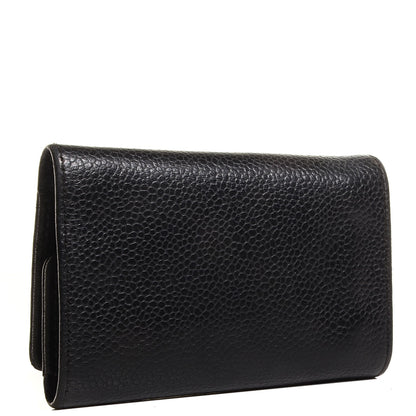 Chanel Caviar Timeless CC 6 Key Holder Case Black 3 of 9