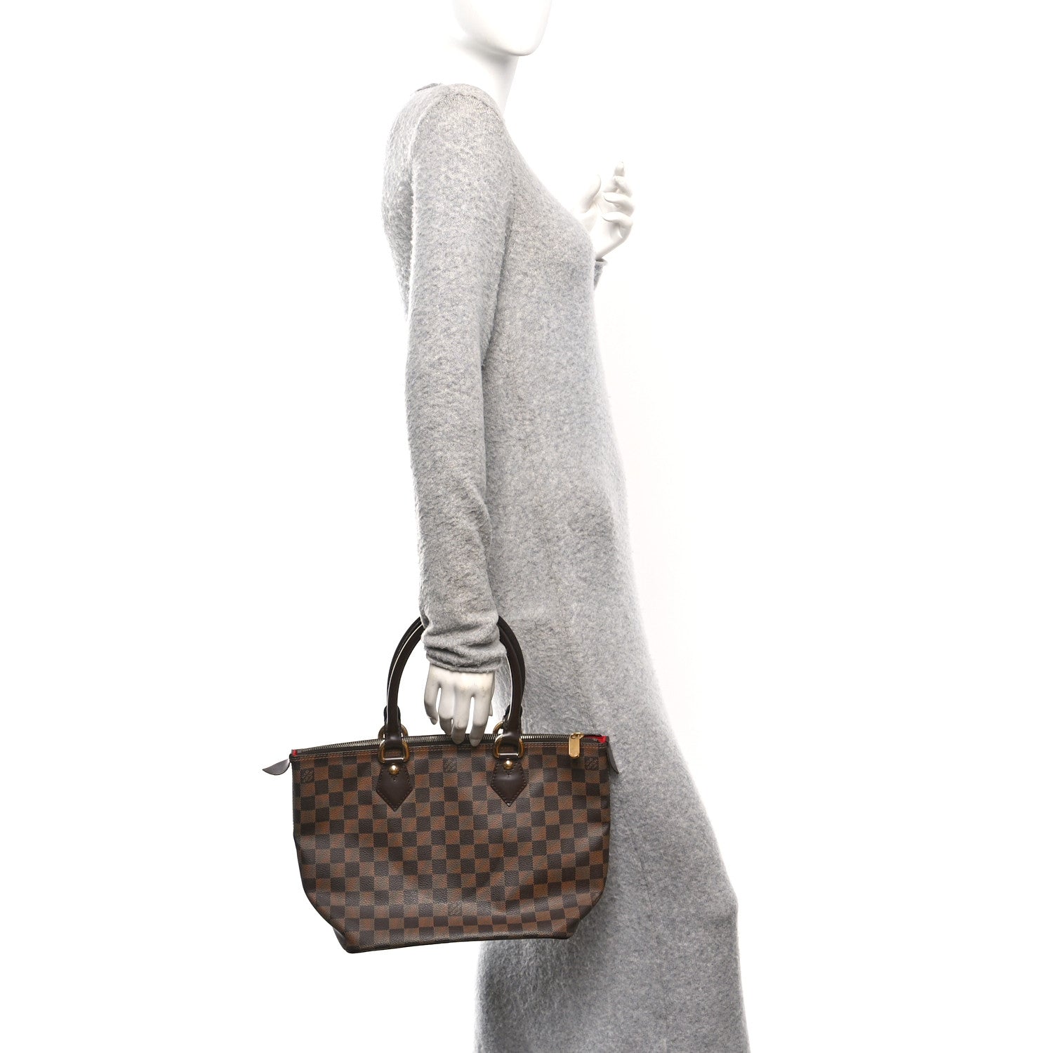 Louis Vuitton Damier Ebene Saleya PM 2 of 9