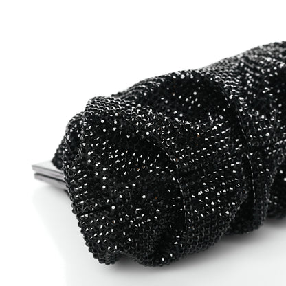 Judith Leiber Satin Swarovski Crystal Natalie Clutch Black 7 of 9