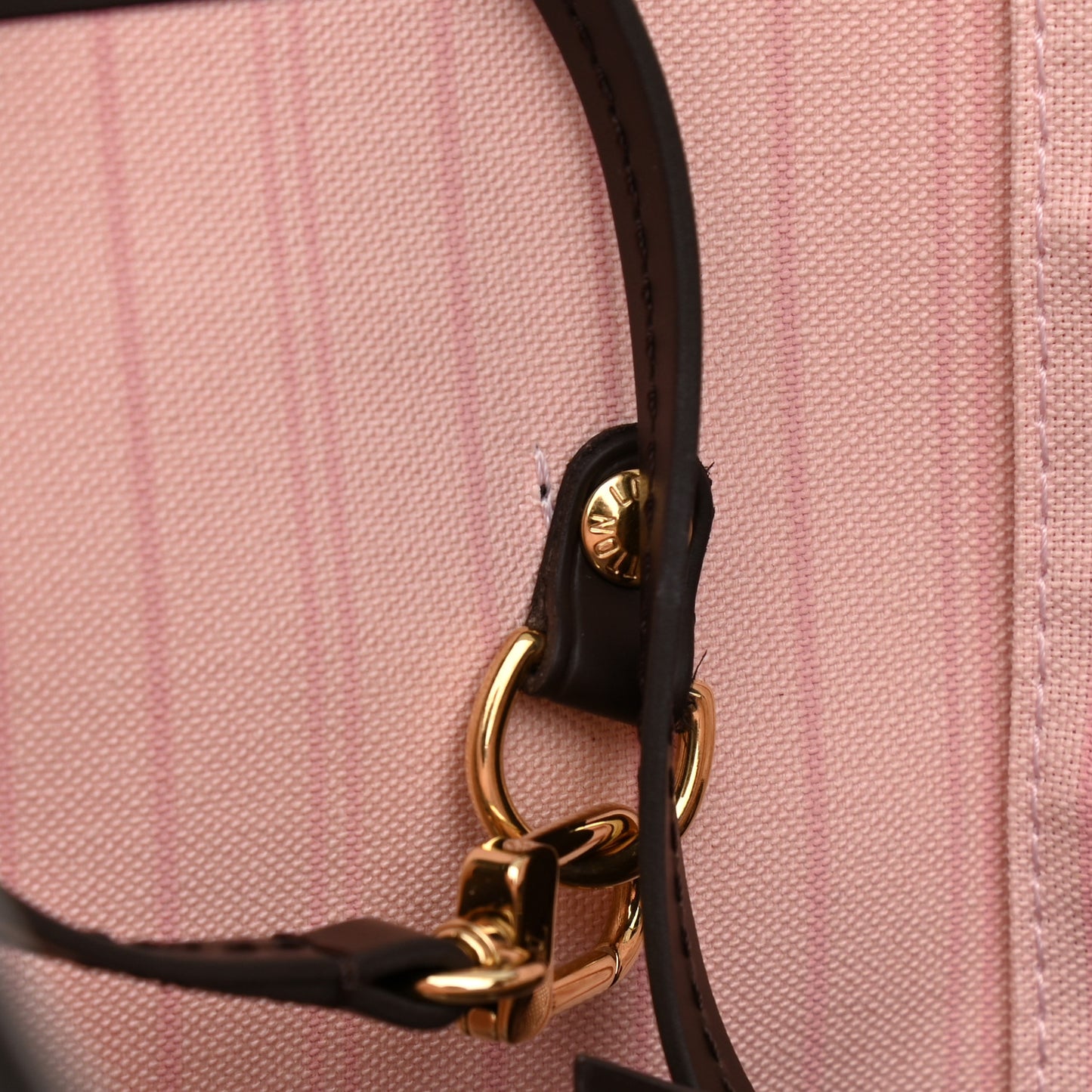 Damier Ebene Neo Neverfull MM Rose Ballerine