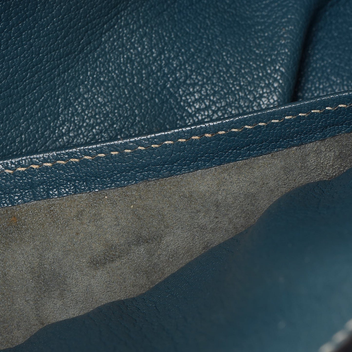 Taurillon Clemence Birkin 35 Bleu Thalassa