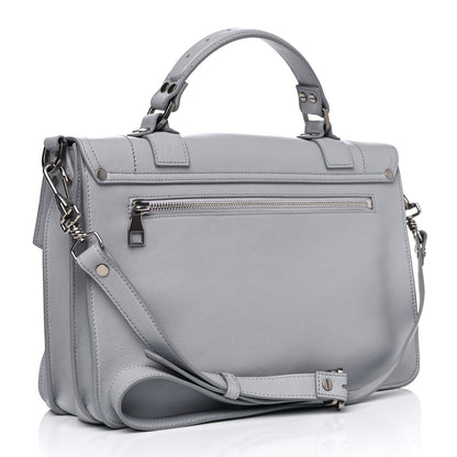 Proenza Schouler Lambskin Medium PS1 Satchel Dove Grey 2 of 6
