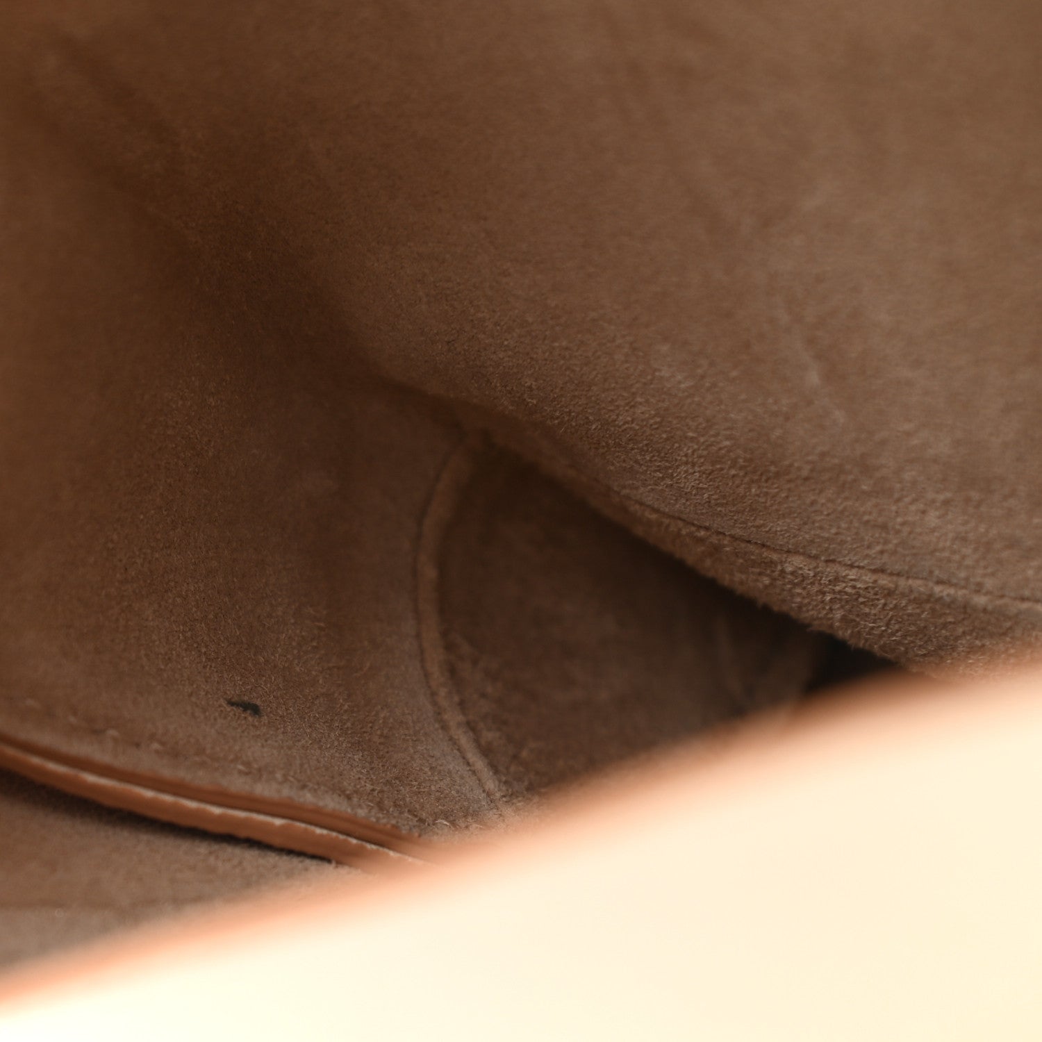 Celine Calfskin All Soft Pouch Tan 8 of 10