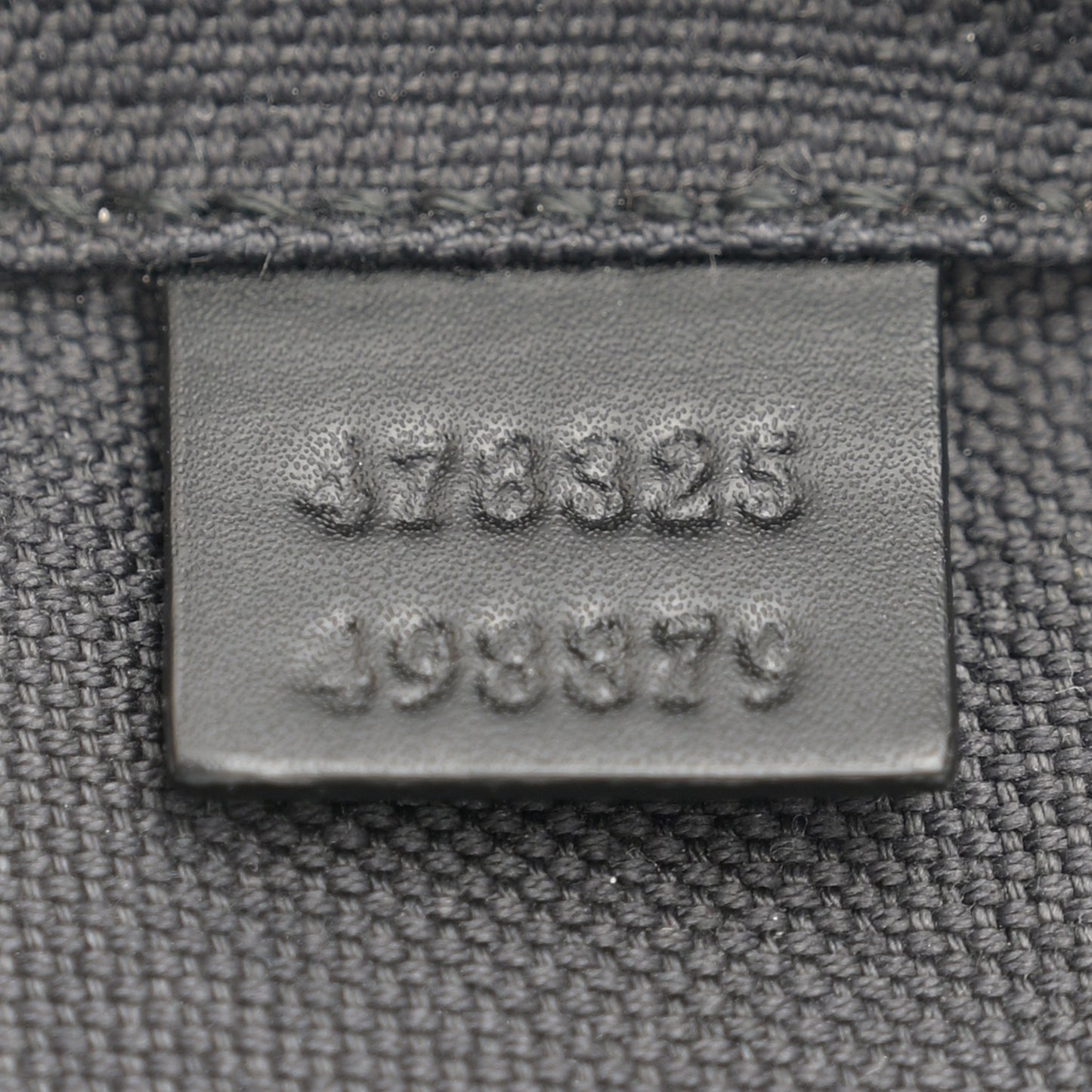 GG Supreme Monogram Web Belt Bag Black Grey