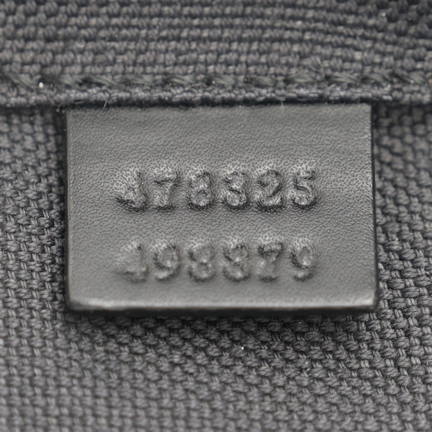 Gucci GG Supreme Monogram Web Belt Bag Black Grey 7 of 13