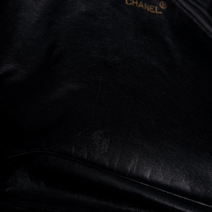 Chanel Lambskin CC Tote Black 10 of 23