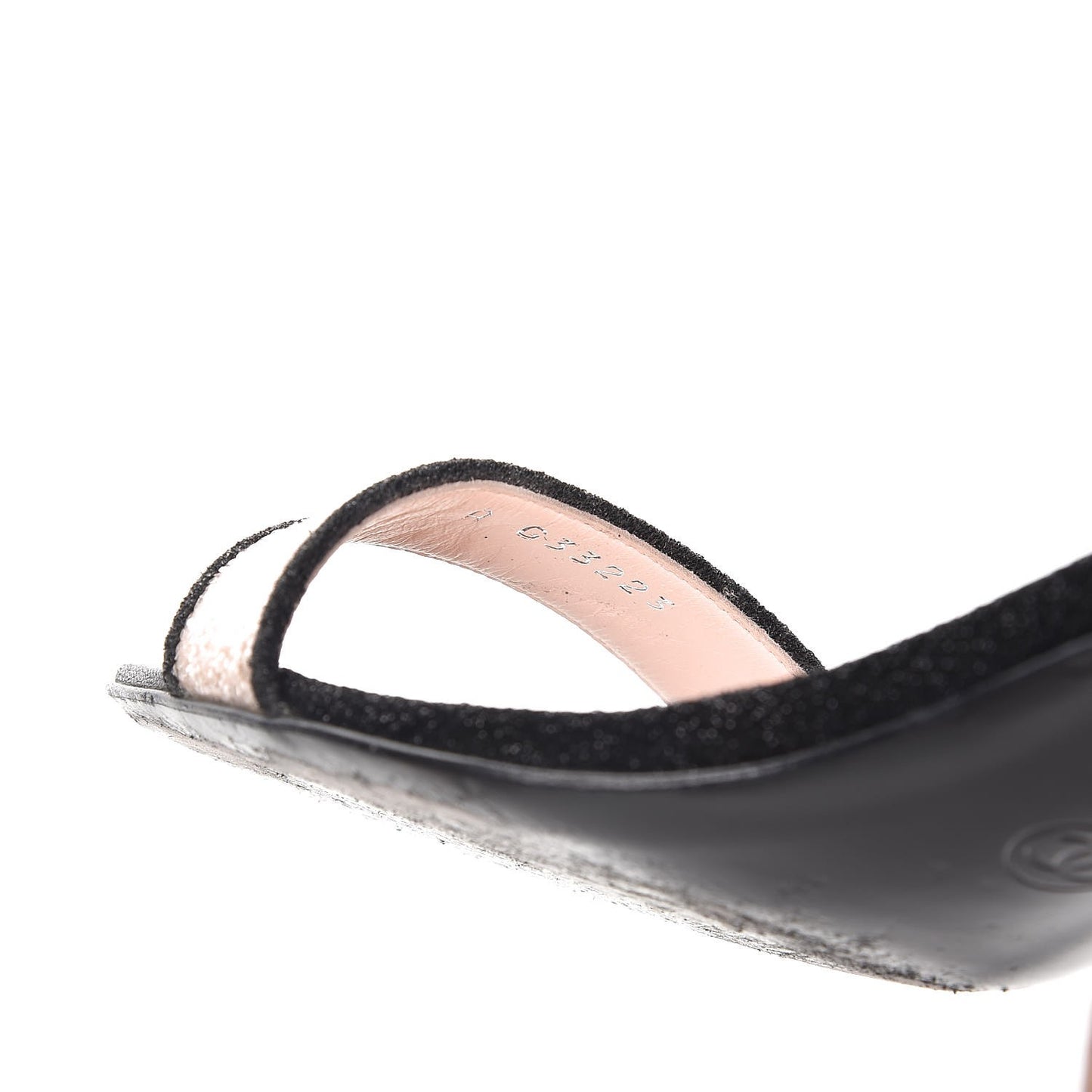 Fantasy Fabric Lurex Sandals 40 Pink Black