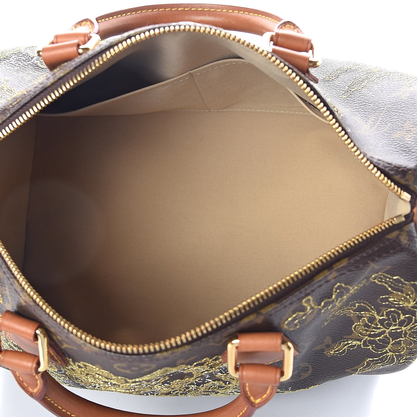 Monogram Dentelle Speedy 30 Gold