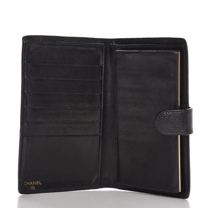 Chanel Caviar Timeless CC French Wallet Black 5 of 15