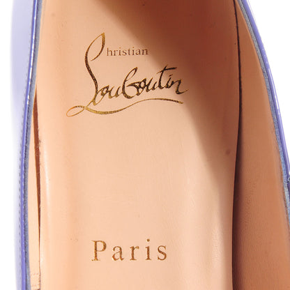 Christian Louboutin Patent Bianca 140 Pumps 39 Lavender 6 of 7