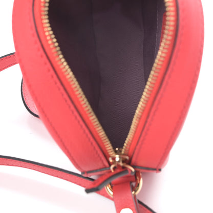 Versace Calfskin La Medusa Round Camera Bag Red 5 of 9