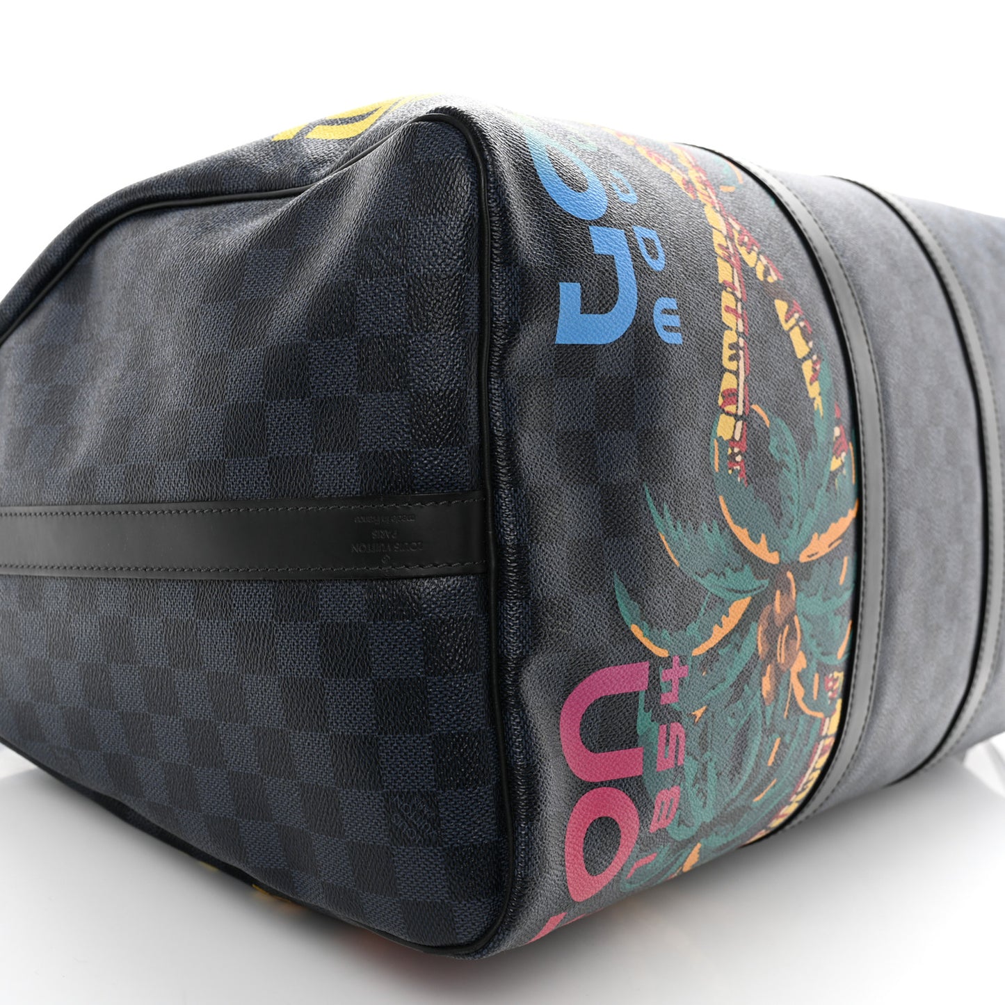 Damier Cobalt Jungle Keepall Bandouliere 55
