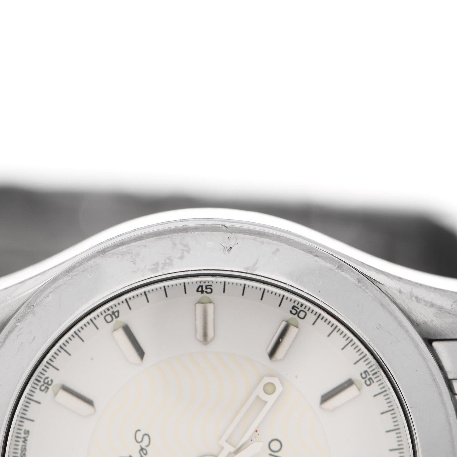 Omega Stainless Steel 26mm Seamaster Quartz Watch White 2581.21 6 of 6