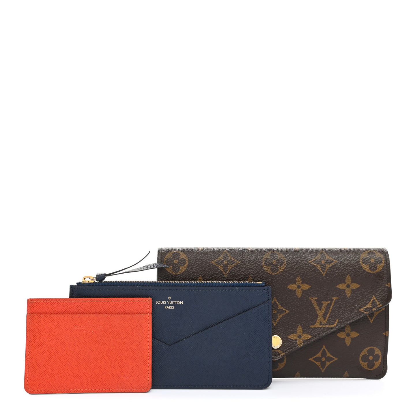 Monogram Jeanne Wallet Rose Ballerine