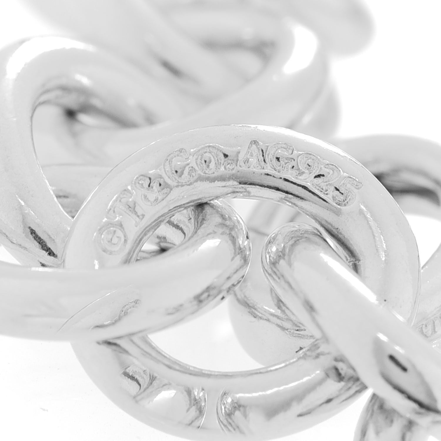 Tiffany Sterling Silver Charm Bracelet 6 of 7