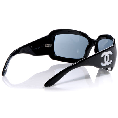 Chanel Mother of Pearl CC Sunglasses 5076-H Black 2 of 4