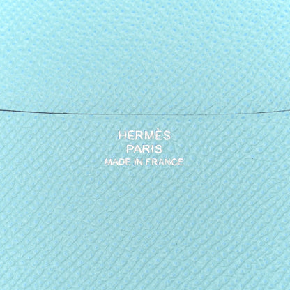 Hermes Epsom Globe Trotter Agenda Cover GM Bleu Atoll 6 of 8
