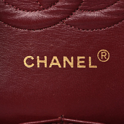 Chanel Lambskin Quilted Medium Double Flap Black 6 of 10