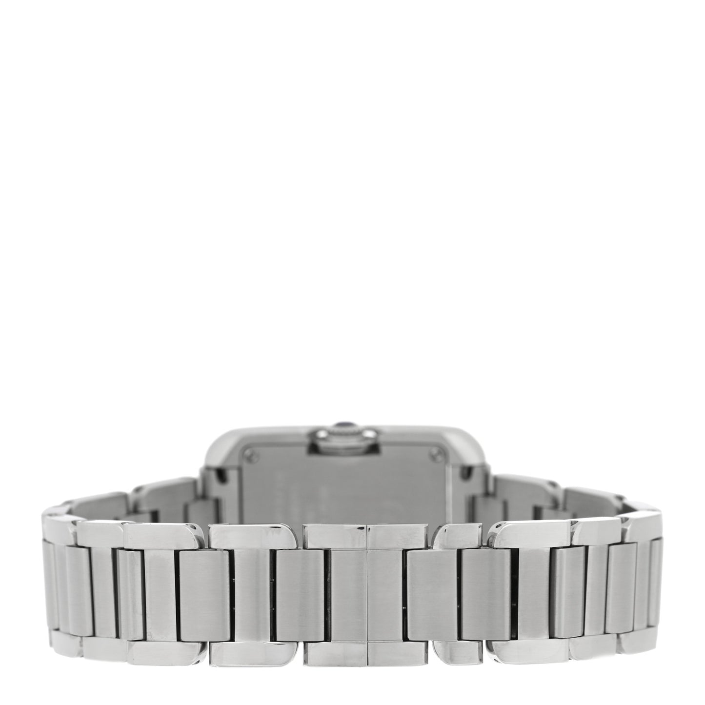 Stainless Steel 23mm Tank Anglaise Quartz Watch