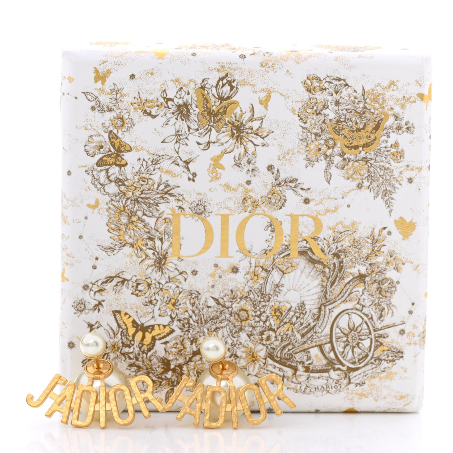 DIOR JADIOR パールヘアピン J'ADIOR ジャディオール ヘアクリップ GP フェイクパール ゴールド