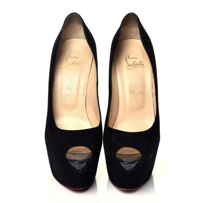 Christian Louboutin Veau Velours Highness 160 Pumps 39 Black 5 of 8