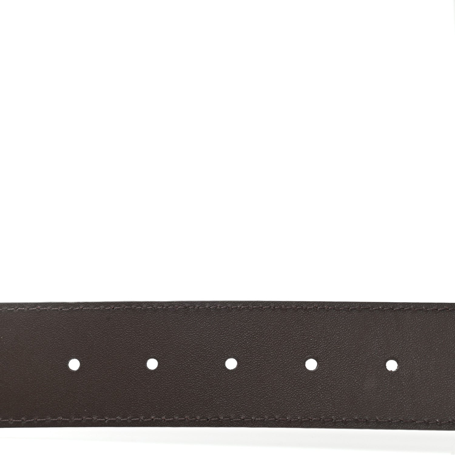 Louis Vuitton Damier Ebene 40mm LV Initiales Belt 85 34 7 of 7