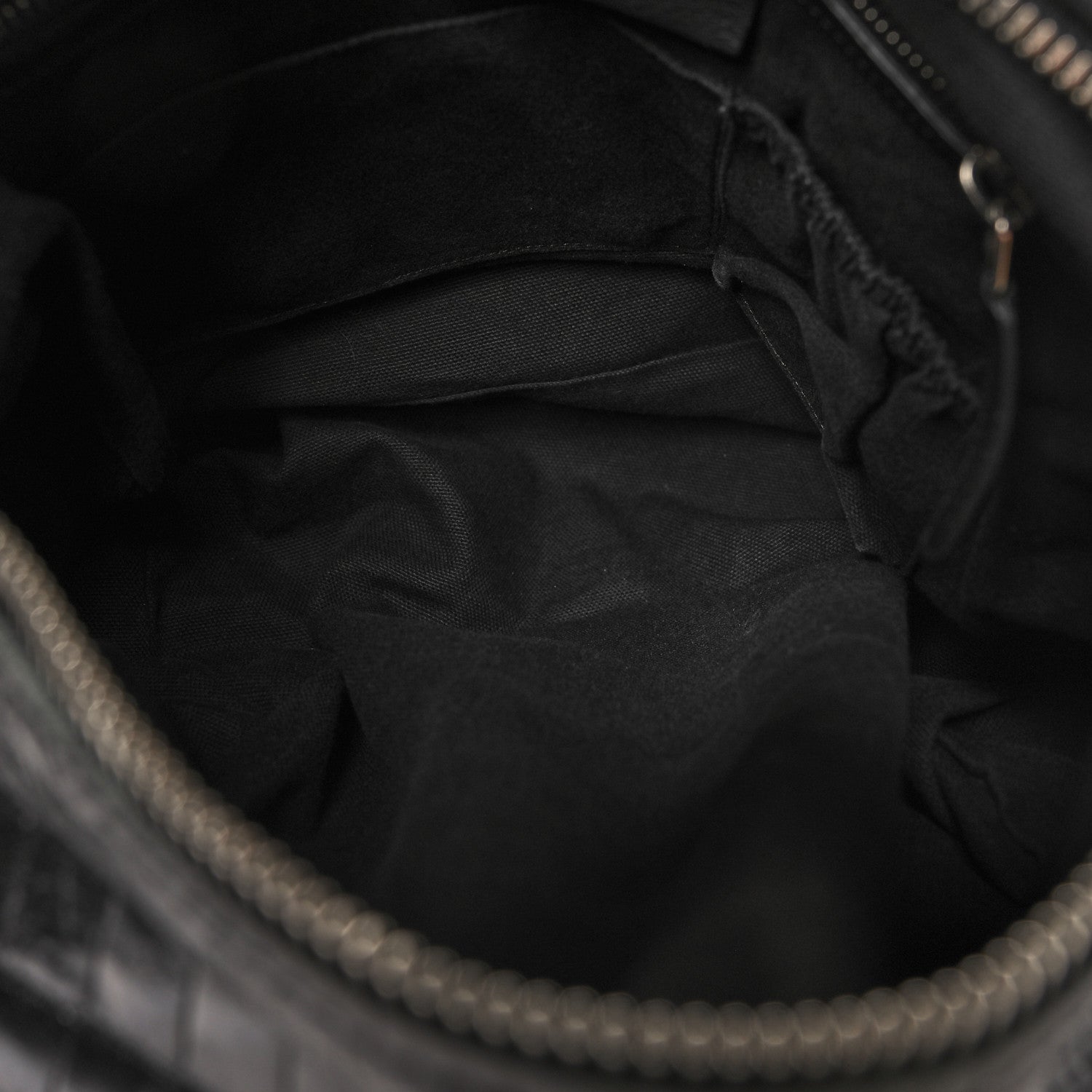 Givenchy Calfskin Crocodile Embossed Medium Pandora Black 6 of 13