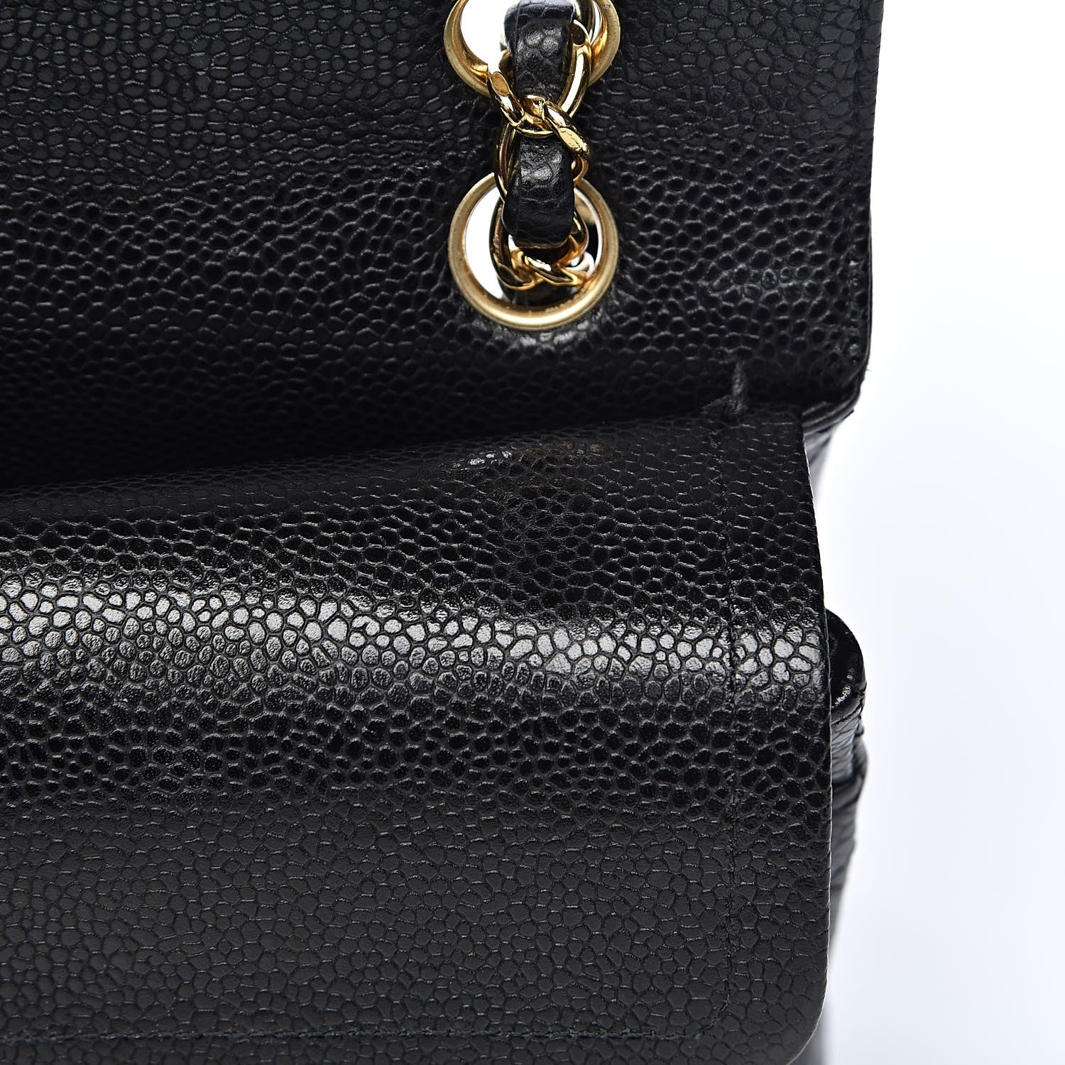 Chanel Caviar Quilted Small Double Flap Black 10 of 15