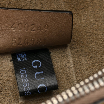 Gucci GG Supreme Monogram Small Dionysus Shoulder Bag Taupe 7 of 10