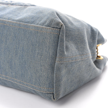 Gucci Denim Medium Soho Chain Shoulder Bag Blue 7 of 11