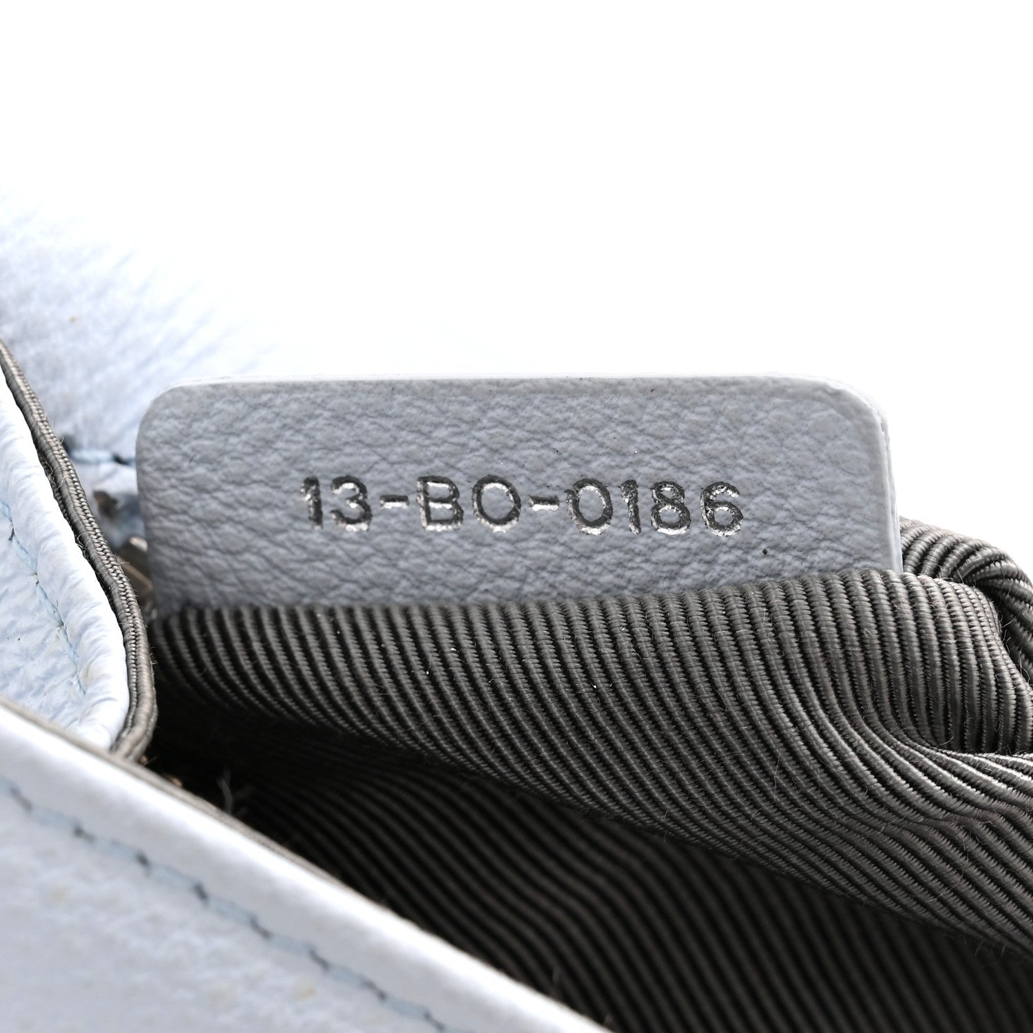 Christian Dior Grained Calfskin Small Diorama Flap Bag Sky Light 7 of 10