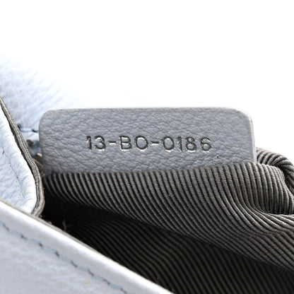 Christian Dior Grained Calfskin Small Diorama Flap Bag Sky Light 7 of 10